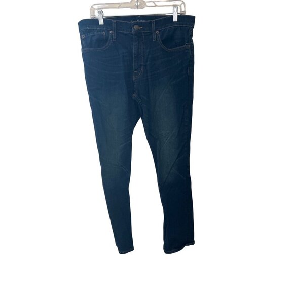 Goodfellow & Co Mens Slim Fit Total Flex Denim Jeans Size 33x30 Dark Blue - Picture 1 of 6